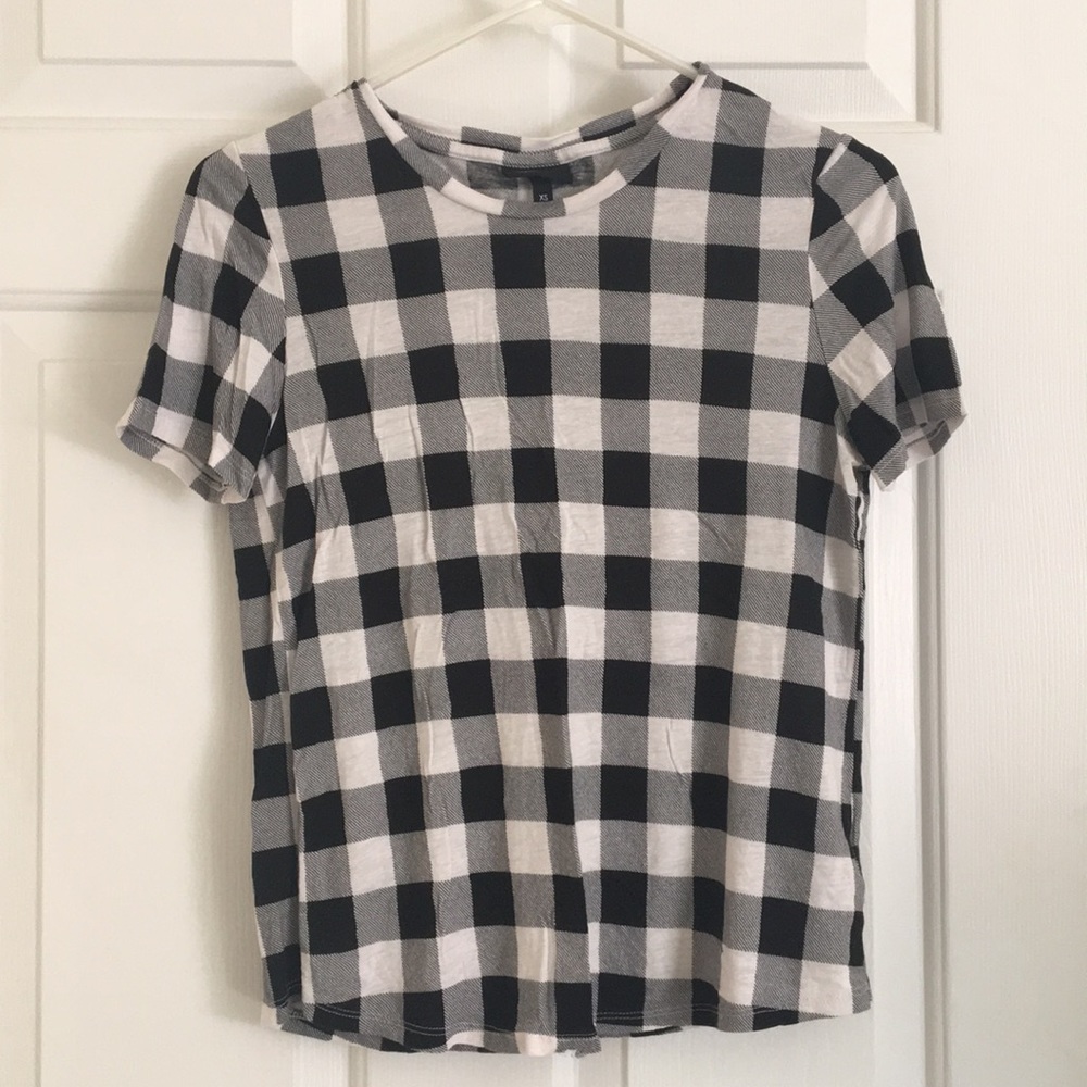 WhoWhatWear Gingham Top